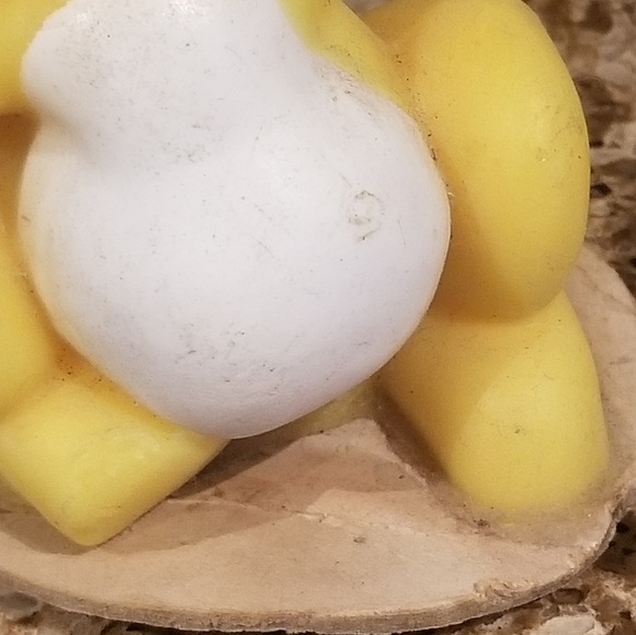 Fun Yellow and Pink GURLEY EASTER Bunny Candle - Picture 4 of 16